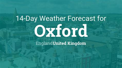 oxford united kingdom weather